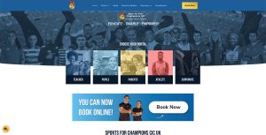 Sports for Champions Web view