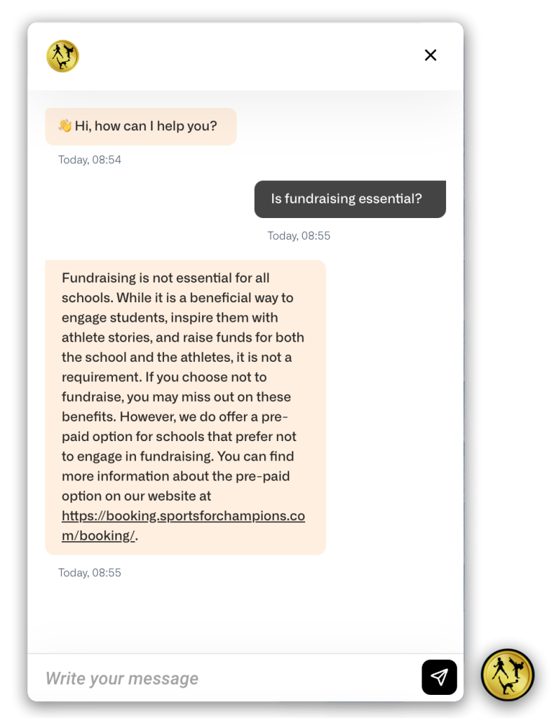 Branded AI Chatbot